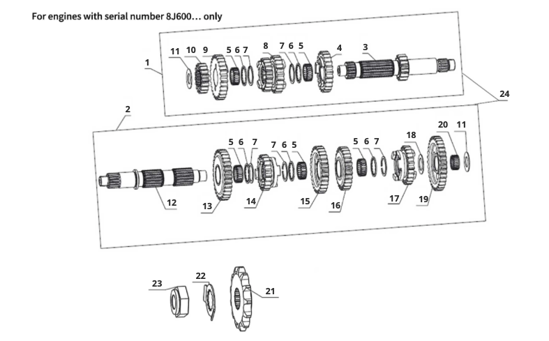 J6KC8xFQRp_27B - Gear shif (CABALLERO 500 E4 MY19 - SCRAMBLER - ANNIVERSARY - DELUXE).png